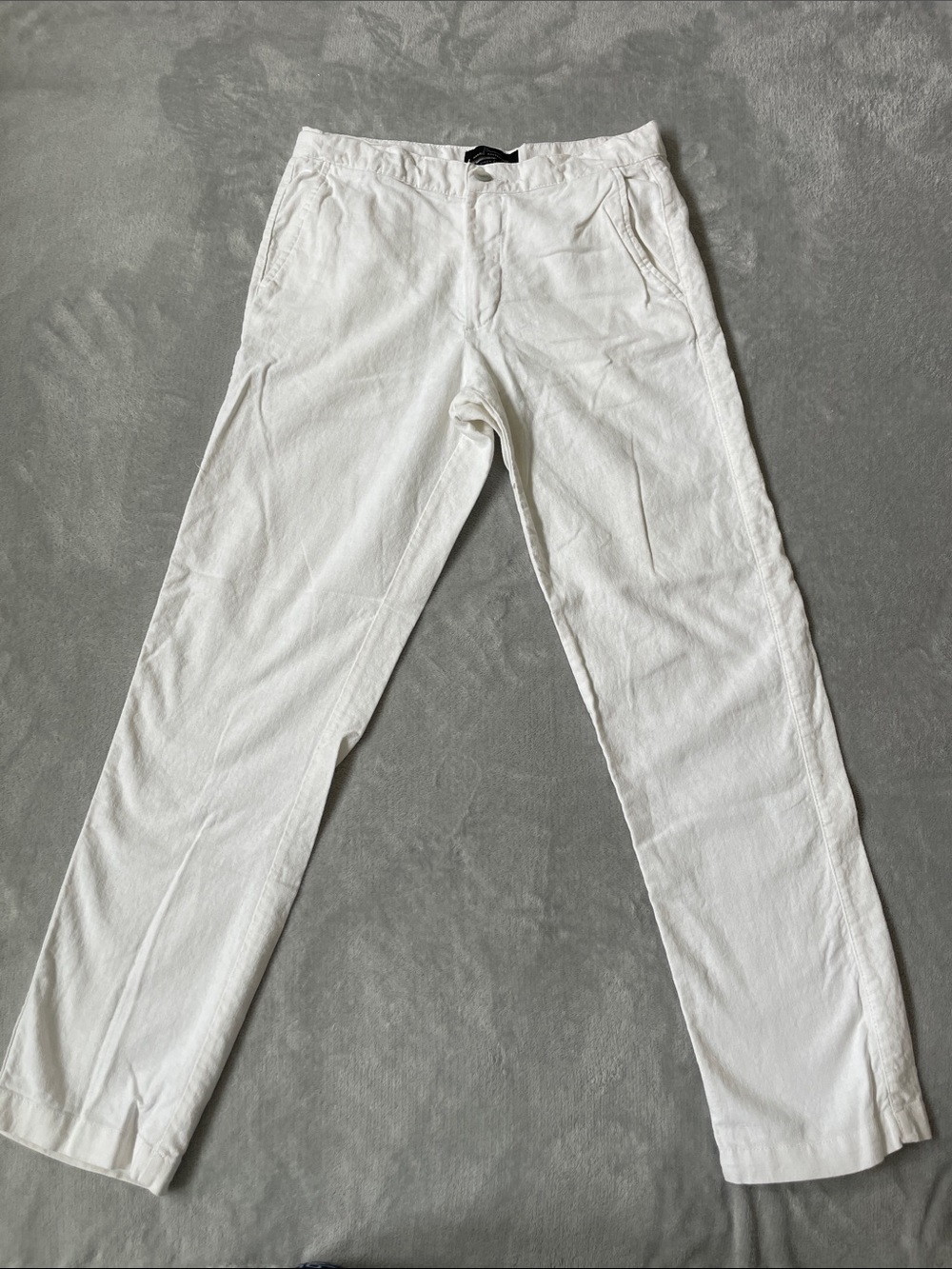 Marc Anthony Linen-Blend Slim Fit Pants